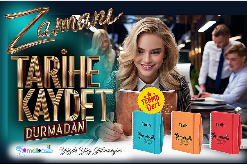 📝 Spiralli Deri Ajanda Kapak Baskı (17x24 Cm) kod:103