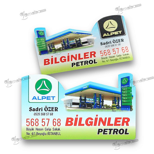 Özel Kesimli Kartvizitler