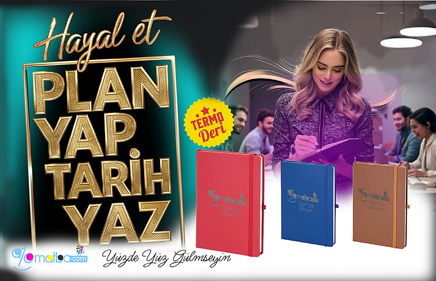 Deri Kapak Kareli Defter(13x21 Cm)Kod:211