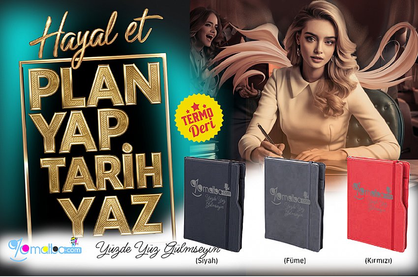 Yumuşak Deri Kapak Kareli Defter (13x21 Cm) Kod:213