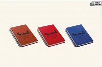Spiralli Termo Deri Defter Sert Kapak(17x24 Cm) Kod:254 küçük görsel
