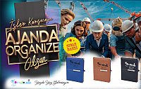Organizer Ajanda Termo Deri (17x23 Cm) küçük görsel