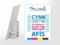 Karton Ayaklı Afiş