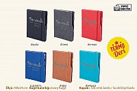 Yumuşak Deri Kapak Kareli Defter (13x21 Cm) Kod:213 küçük görsel