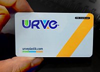 Kabartma Laklı Oval Kesim Pvc Kartvizit