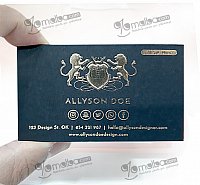 900gr Çift Taraf Gofre Kenar yaldız kartvizit