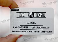 600 Gr. Sıvamalı+kabartmalı laklı kartvizit