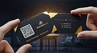 QR Kodlu Kartvizit Baskı küçük görsel