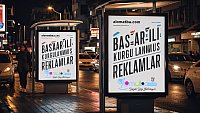 Işık Geçirgen Afiş / Poster küçük görsel