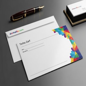 📩 Renkli Torba Zarf Baskı küçük görsel